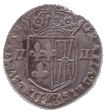 Quart d'écu de Navarre (revers)
