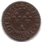 Denier tournois (revers)